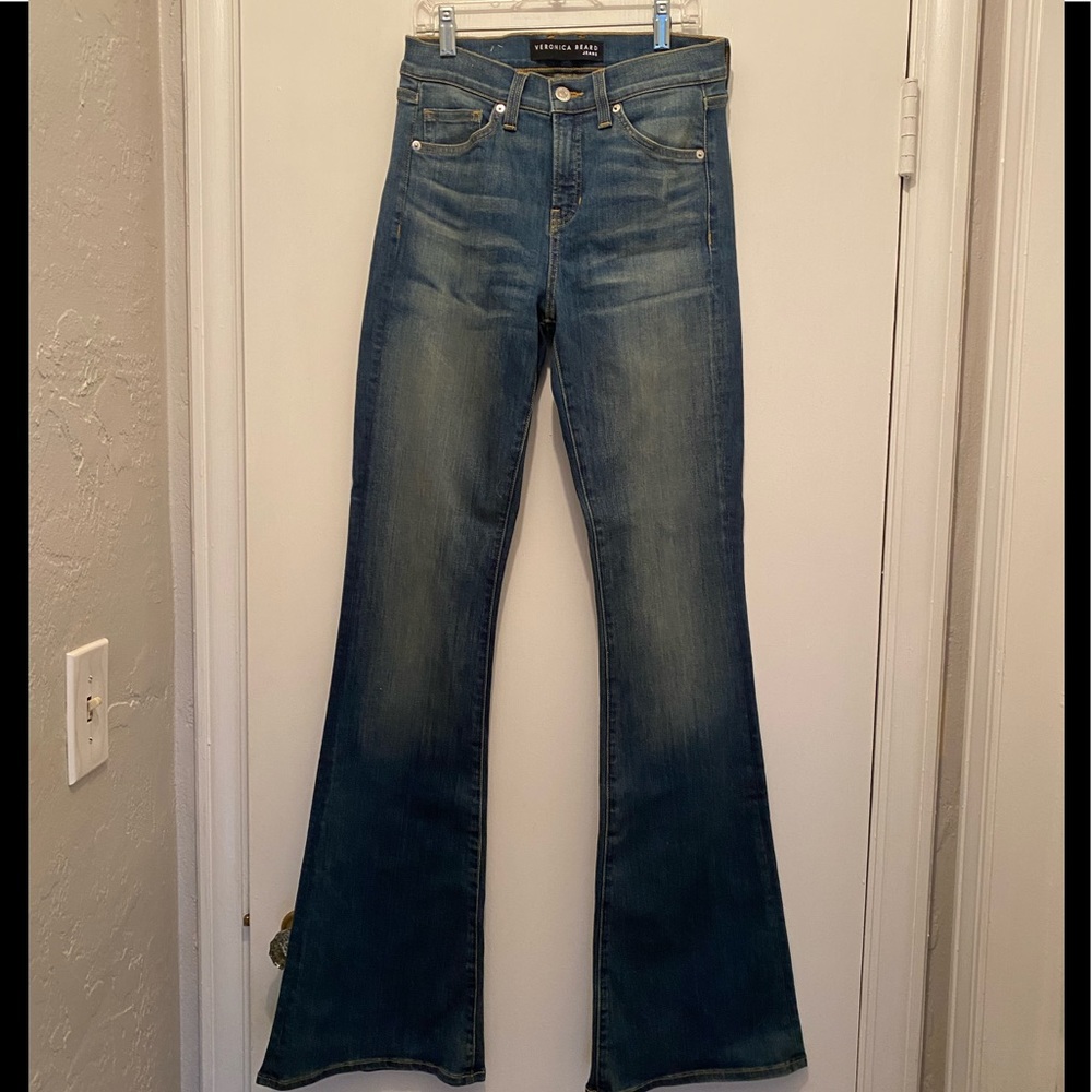 The Gemma is a midrise skinny flare jean!Sold out!